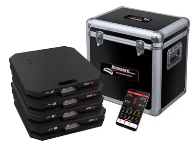 Longacre Scale Set Elite Wireless 15in Pads 3000lbs