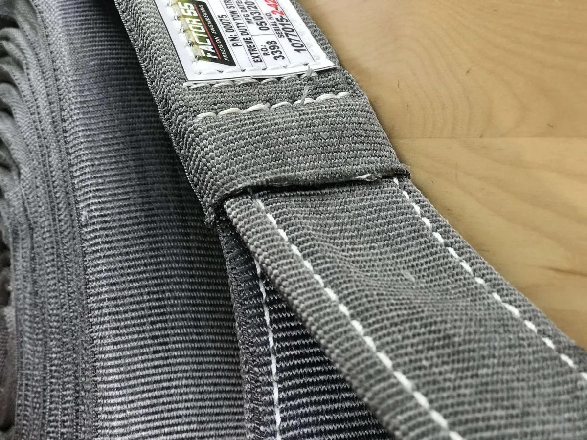 30 Foot Tow Strap Extreme Duty 30 Foot x 2 Inch Gray Factor 55 product image