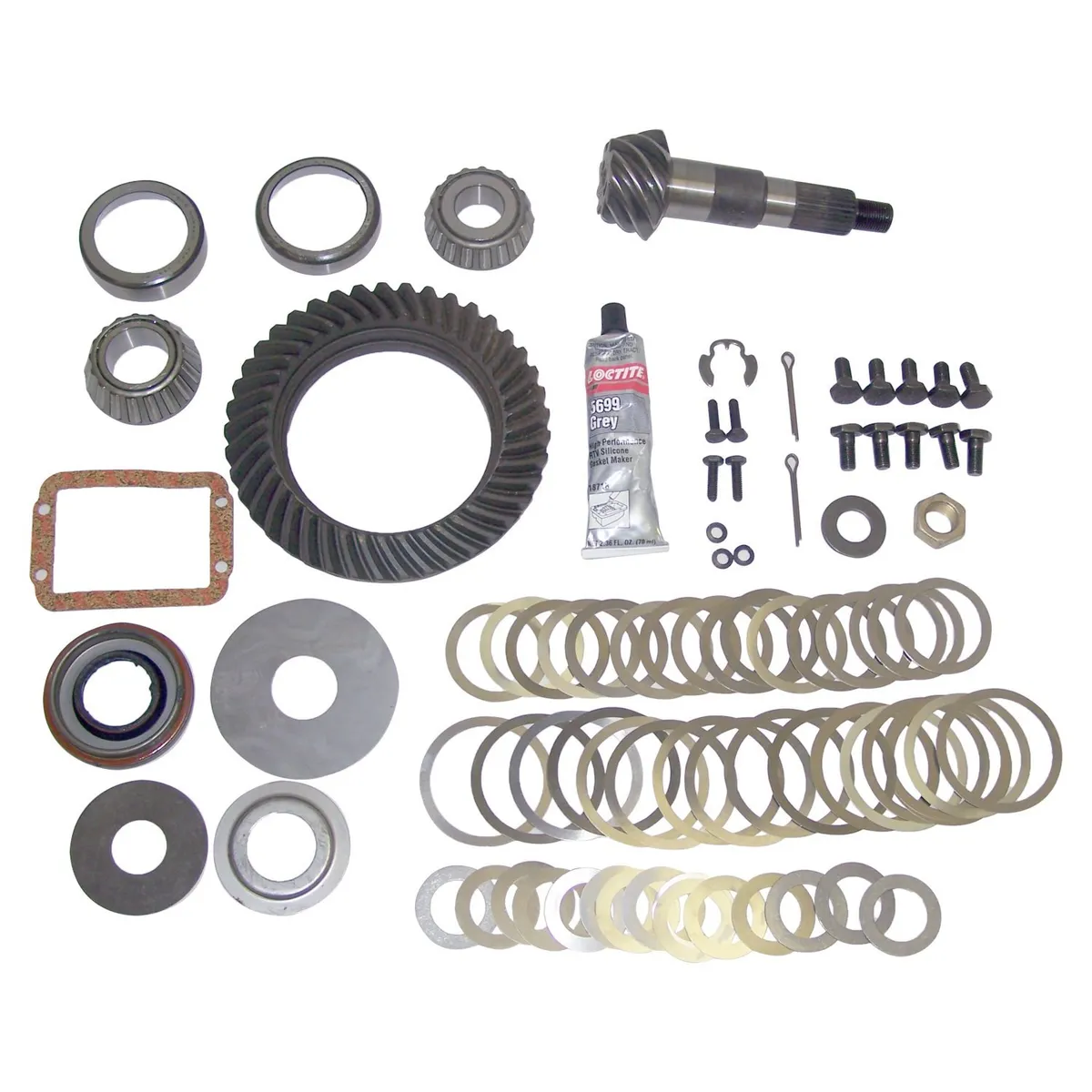 Crown Automotive Jeep Replacement 1986-1993 Cherokee XJ w/ Model 30 Front Axle; 4.56 Ratio 1986-1992 Comanche MJ w/ Model 30 Front Axle; 4.56 Ratio 1987-1995 Wrangler YJ w/ Model 30 Front Axle; 4.56 Ratio