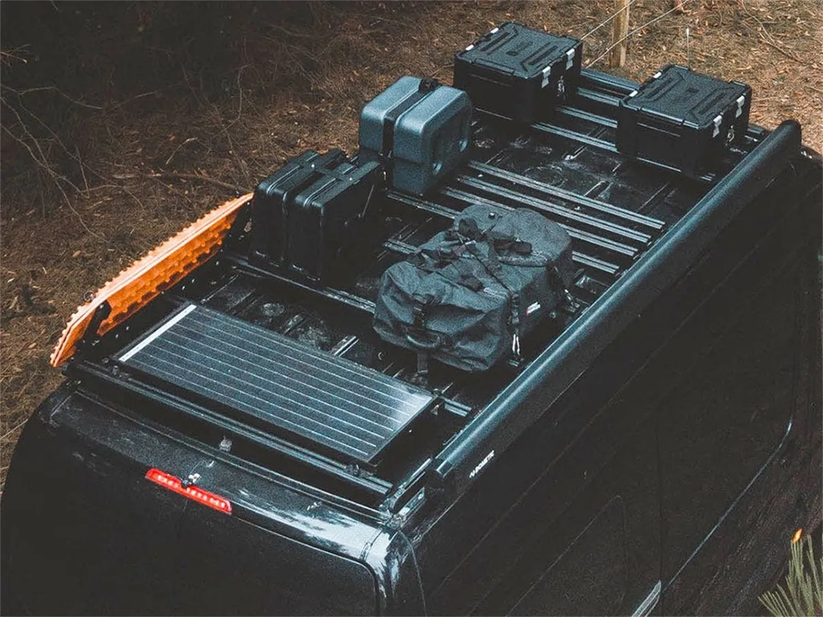 Toyota HiAce LWB High Roof 2019-Current Slimpro Van Rack Kit product image