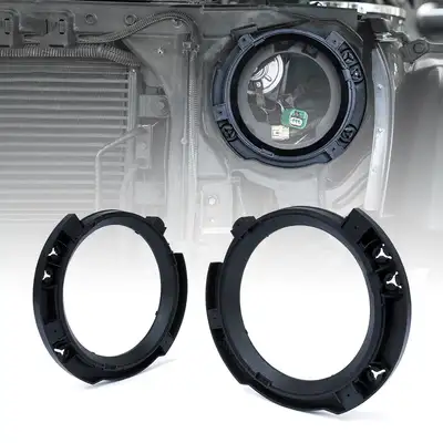Xprite Xprite 7" Headlight Mounting Brackets for Jeep Wrangler JK 2007-2018