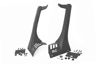 Rough Country Rough Country Light Bar Upper Windshield Mount Kit - JT except Mojave Models /JL except Moab Models