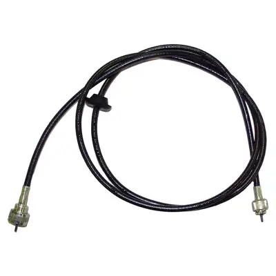 Crown Automotive Jeep Replacement Speedometer Cable 1981-1983 SJ, J-10 w/ 4.2L Engine w/ T177 Transmission;1981-1981 SJ, J-Series w/ 5.9L Engine w/ T18 Transmission;1981-1986 SJ, J-Series w/ 5.9L Engine w/ Automatic Transmission w/ NP208 Transfer Case;1987-1990 SJ, J-Series w/ Automati