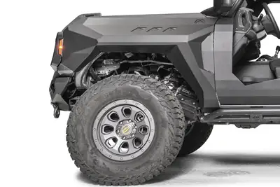 Fab Fours 21c Bronco 4 Door Front Fenders Matte Black