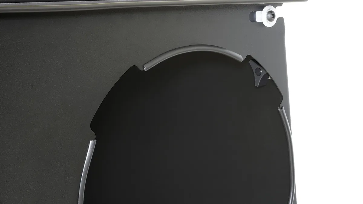 Deluxe Cargo Enclosure - '18-26 Wrangler JL {'21-26 Exc. 4XE}; 4-Door; w/ OEM Subwoofer (Black) product image