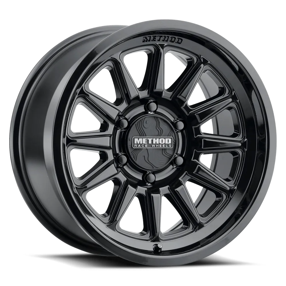MR323, 17x8.5, 0mm Offset, 5x5, 71.5mm Centerbore, Gloss Black product image