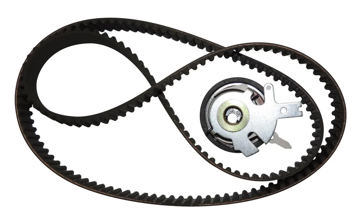 Timing Belt; Fits Jeep 2007-2018 JK Wrangler/ 2008-2012 KK Liberty/ Dodge 2007-2009 KA Nitro/ Chrysler-Dodge 2008-2015 RT Minivan; w/ 2.8L Diesel Engine; Incl. Belt And Tensioner; product image