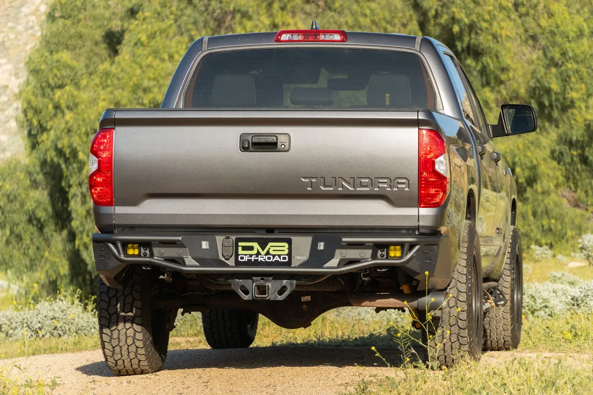 DV8 2014-2021 Toyota Tundra Tube Rear Bumper RBTT2-07 product image