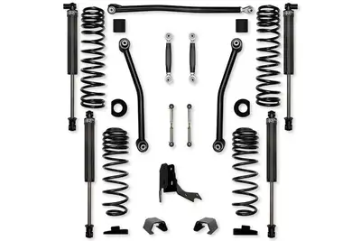 Rock Krawler Front And Rear 3.0in Adventure No Limits Systemstage 1 19c Wrangler Jt