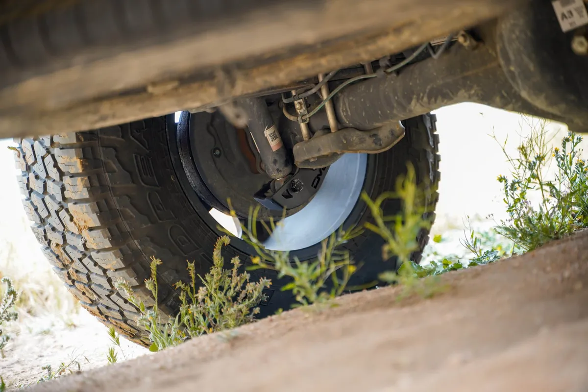 2016-2023 Toyota Tacoma DV8 Offroad Rear Shock Skid Plates product image