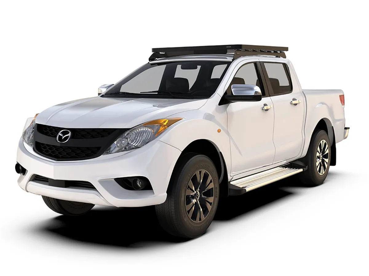 Slimline II Roof Rack Kit; Low Profile; For 2012-2020 Mazda BT-50 2nd Gen UP\/UR Double Cab 4 Door; product image