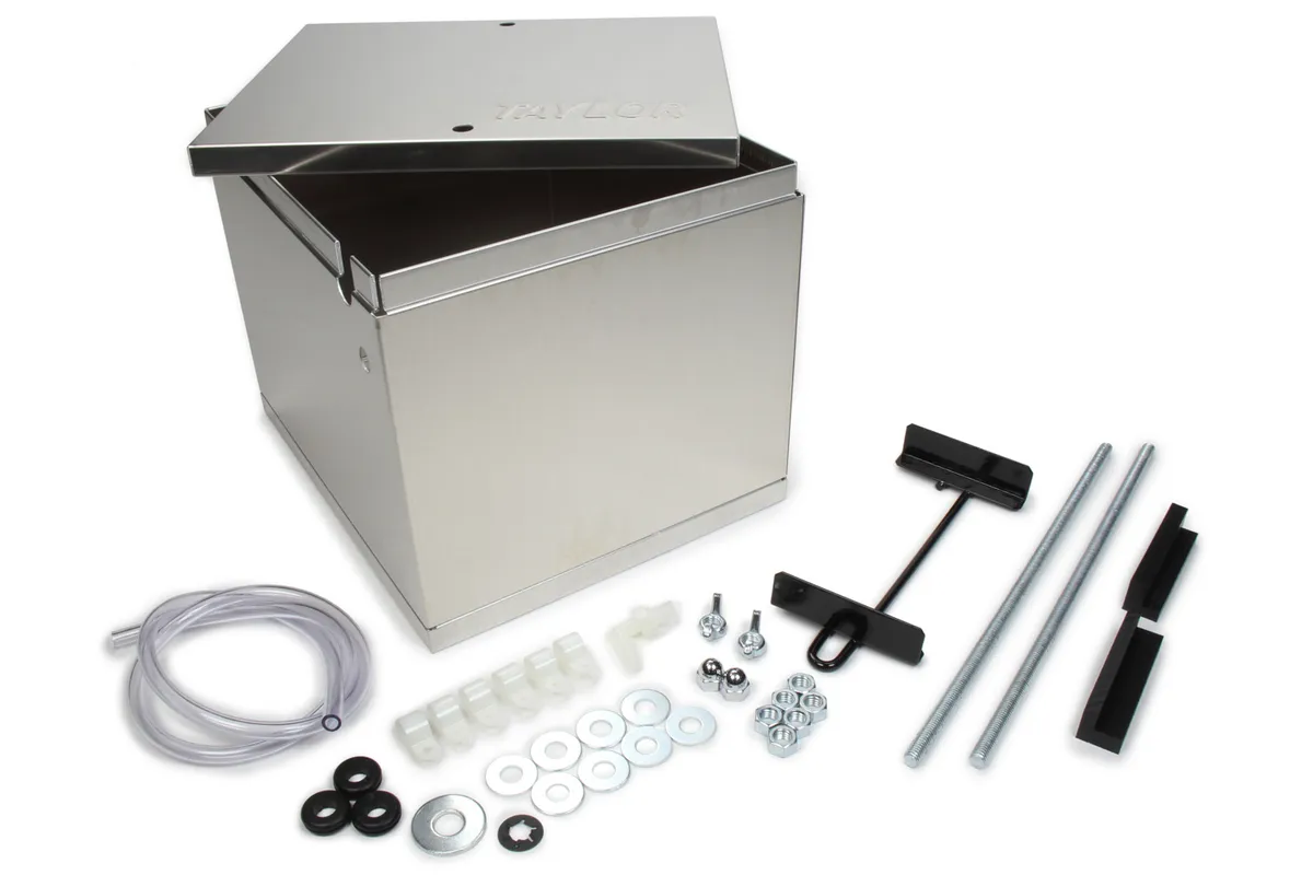 Taylor Cable Taylor Cable Battery Box Aluminum Nhra Optima Battery