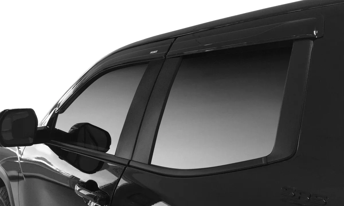 Husky Liners 2854060 Low Profile Ventvisor Deflector; Smoke; Outside Mount; 4 pc. product image