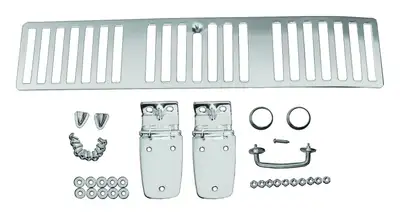 Crown Automotive Jeep Replacement RT Off-Road - Stainless Stainless Hood Set