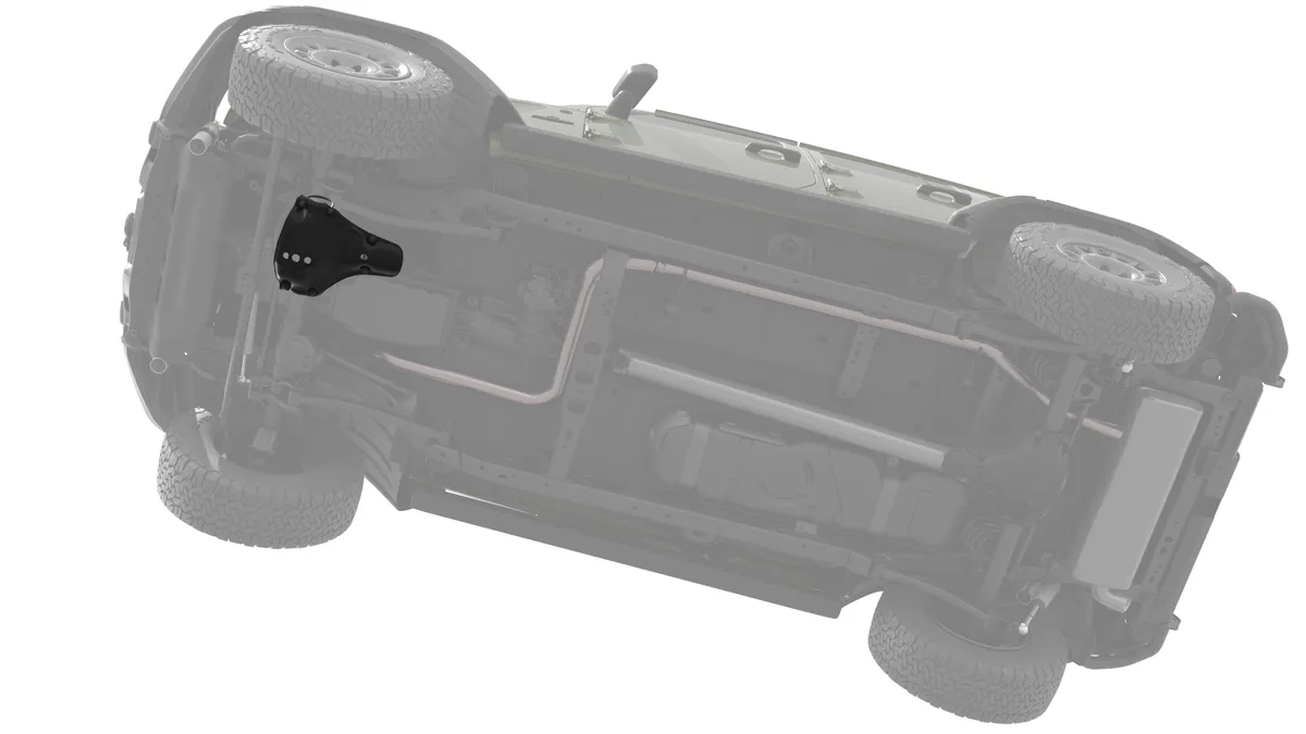 AEV Front Differential Skid Plate - JT/JL w/D44 Front Differential product image