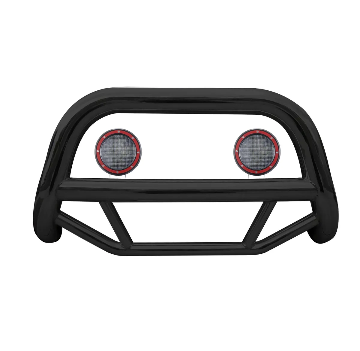 Black Horse Off Road Black Horse Off Road Max Bull Bar Kit Black Steel MBB-JEB9106-PLFR