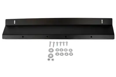 LoD Offroad LOD JK Black Ops Front Bumper Skid Plate (Black Powder Coated)
