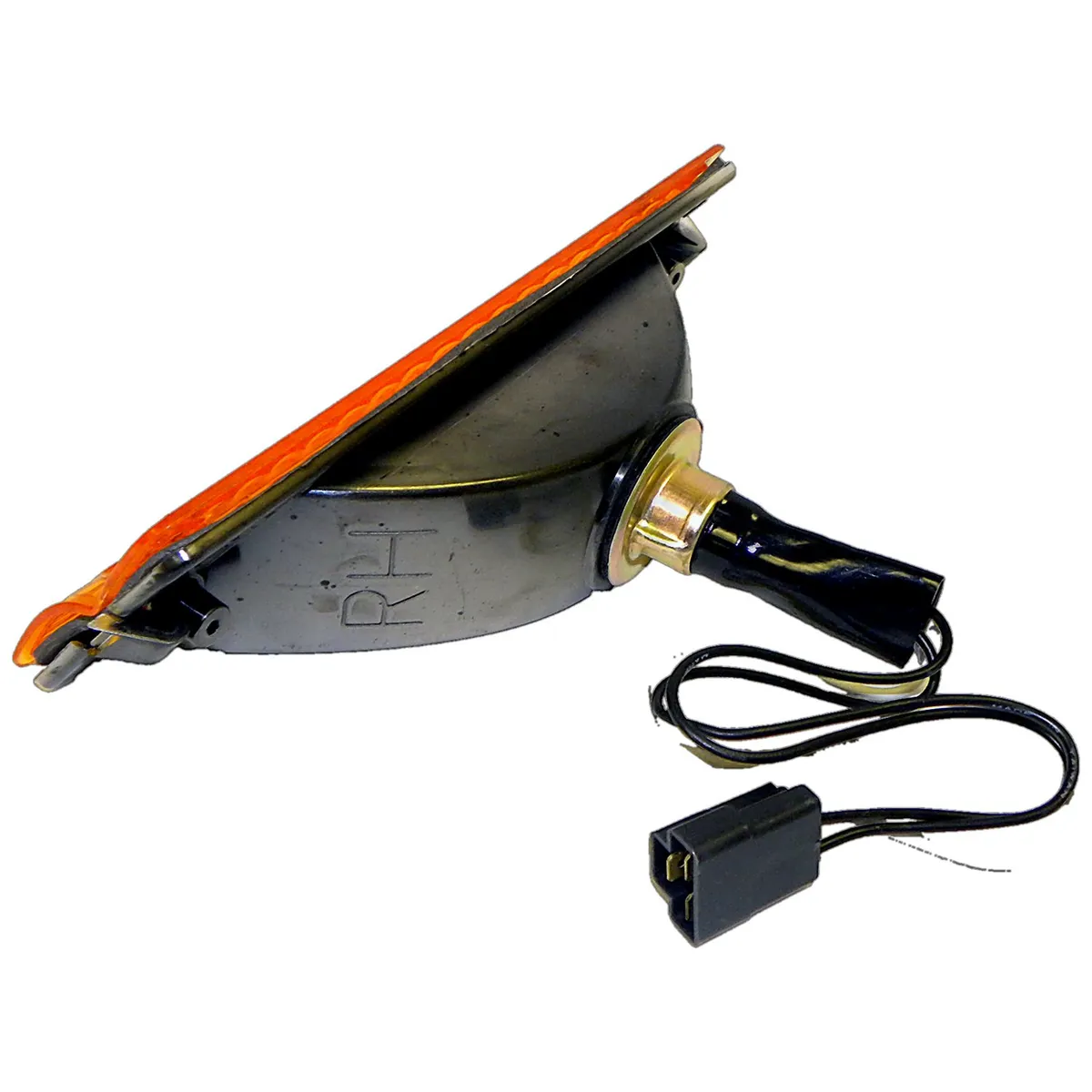 Crown Automotive Jeep Replacement J5460106 Right Front Parking Lamp for Jeep 76-91 SJ, J-Series, Incl. Lamp, Bulb & Harness product image