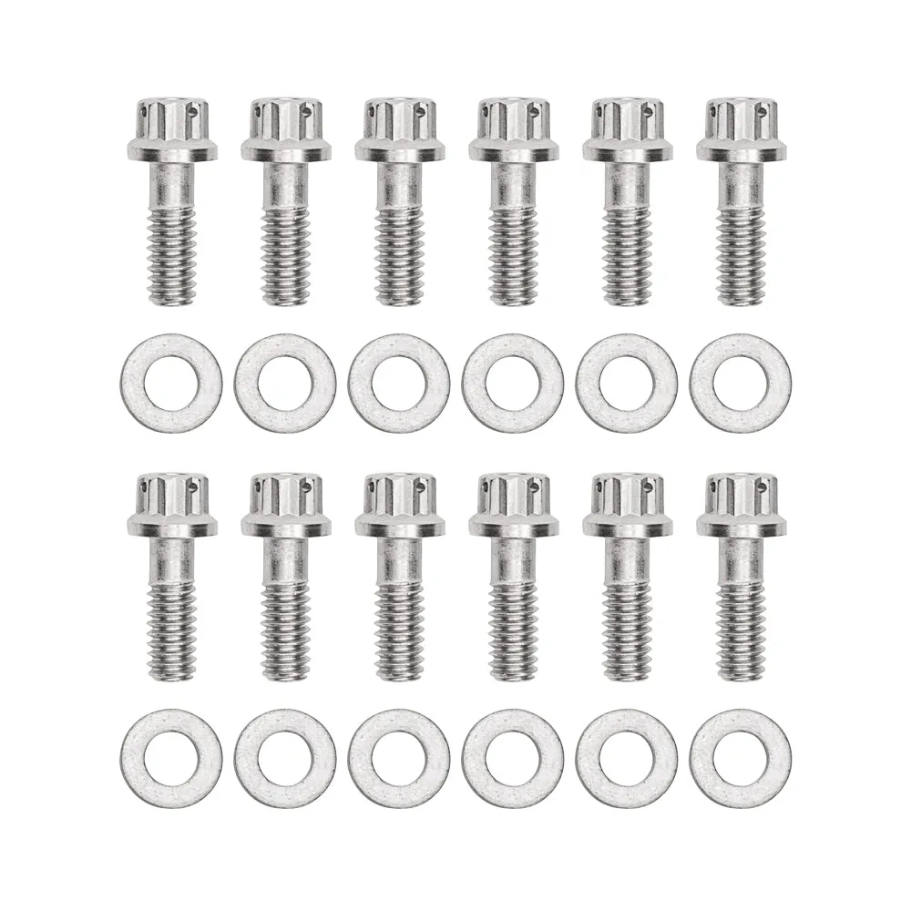 Wilwood Brakes Rotor Bolt Kit Stainless Hat/Rotor Set of 12