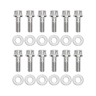 Wilwood Brakes Rotor Bolt Kit Stainless Hat/Rotor Set of 12
