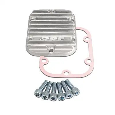Pacific Performance Engineering 1719 gm 6.6l Duramax Pto Side Plate Cover (1 Cvr 1 Gsk 6 Bolts) Brushed
