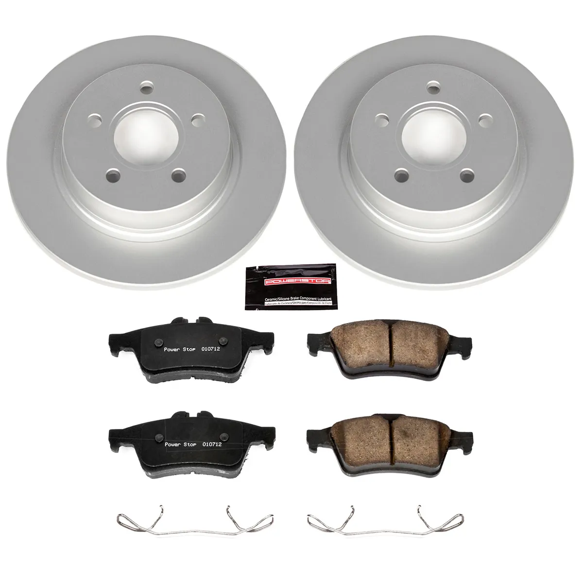 Z23 Sport Geomet Coated Rotor Kit For European Vehicles: Genuine Geomet Fully Coated Rotors; Carbon-Fiber Ceramic Pads W/Hardware product image