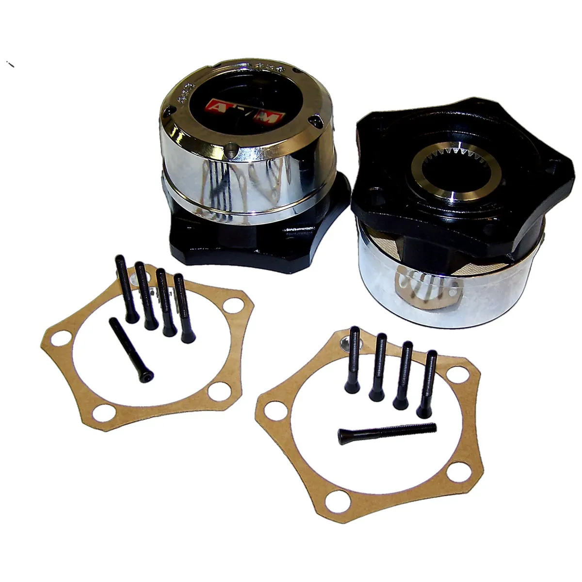 Crown Automotive Jeep Replacement 400526 Locking Hub Set for 81-86 CJs w/ 5-Bolt Flange Mounting, w/ 27 Spline Axle Shaft product image