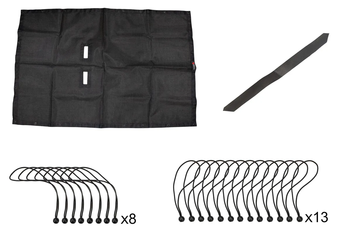 Fishbone Offroad Full Sun Shade for 2018 & Up Jeep Wrangler Unlimited JLU FB51334 product image