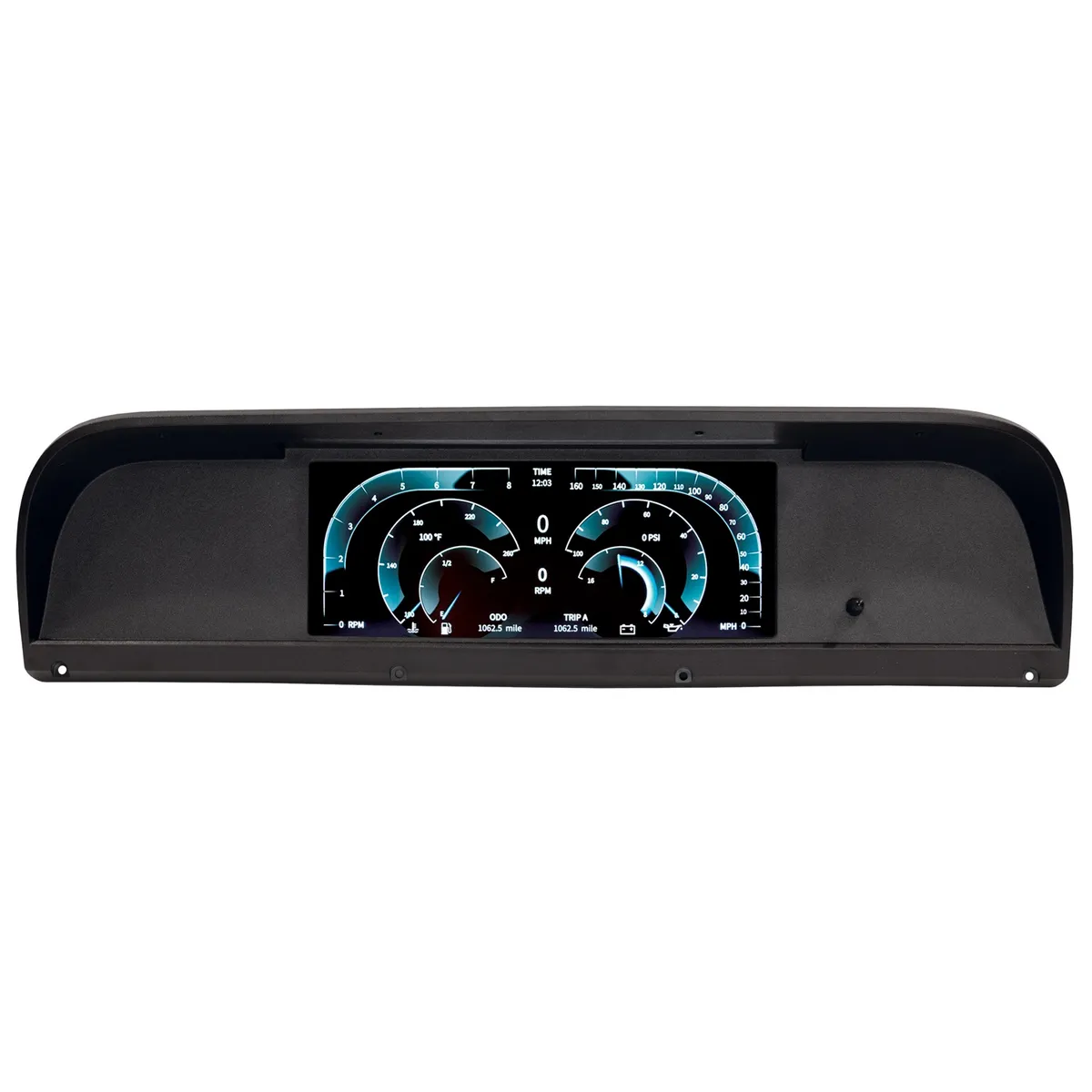 Autometer Invision Lcd Dash Kit 67-72 Ford Truck Direct Fit Digital Dash product image