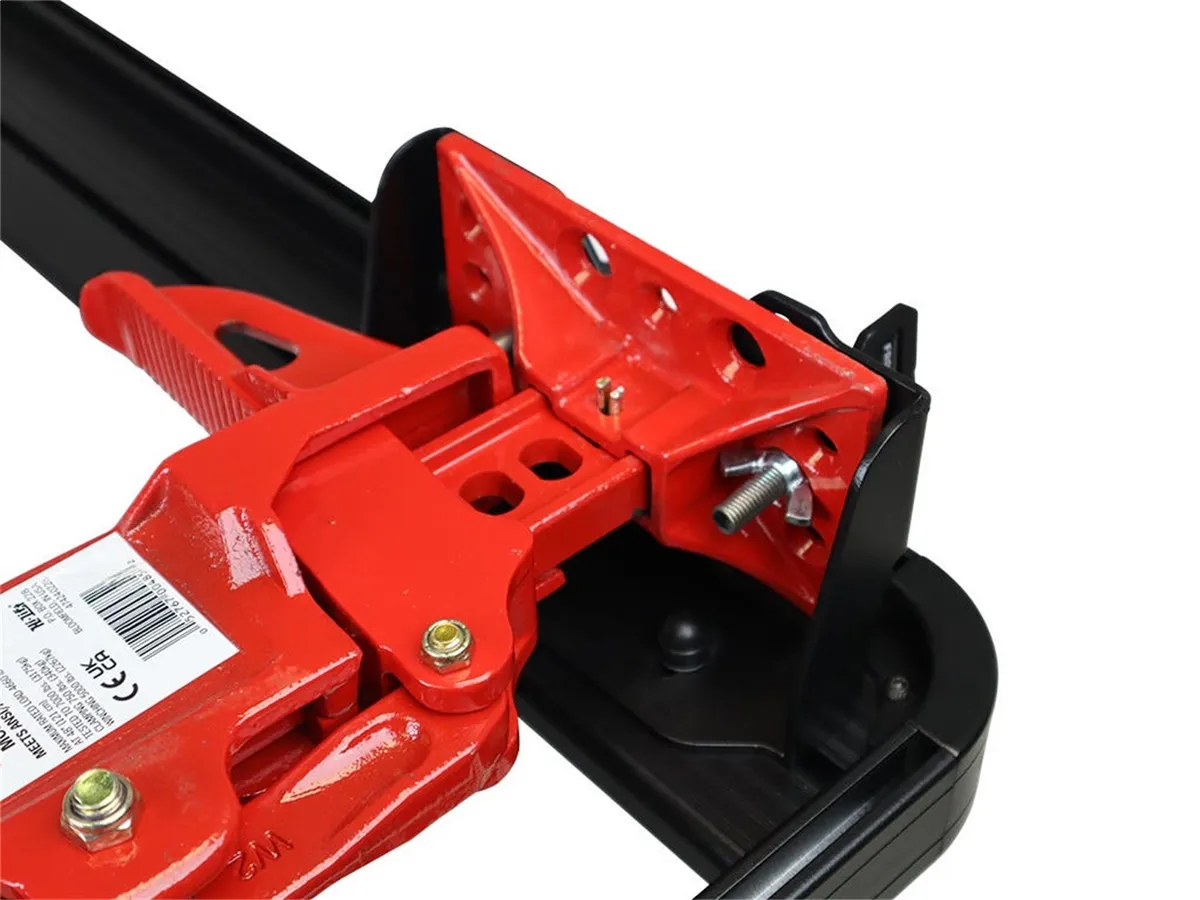 Hi-Lift Jack Bracket; Top Mount; Incl. Handle Bracket; Base Bracket; Installation Hardware; Black Powder-Coated; High Strength Steel; product image