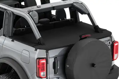 MasterTop Tonneau Cover 21-Present Ford Bronco 4 Dr Hard Top Models only MasterTwill MasterTop