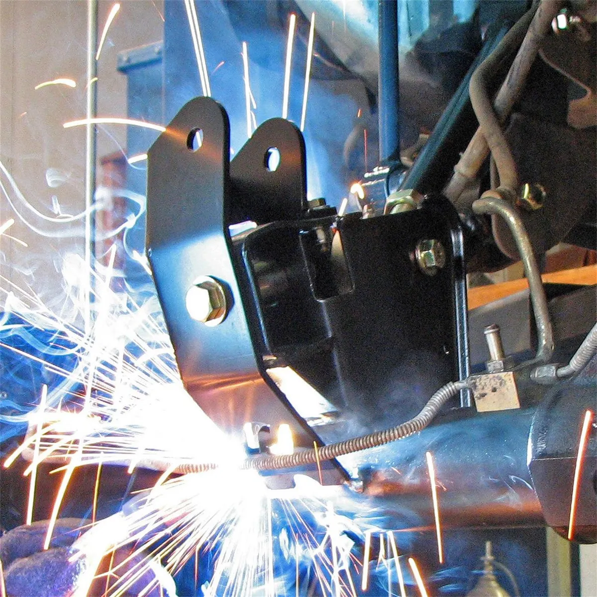 Johnny Joint Trac Bar Kit 97-06 Wrangler TJ/LJ Rear Includes CE-9121N RockJock Housing Bracket Kit w/ Hardware Adjustable Greasable 1.25 Inch DOM Tubing RockJock 4x4 product image