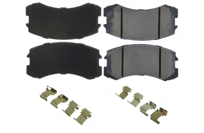 StopTech Posi-Quiet Ceramic Brake Pads with Shims and Har