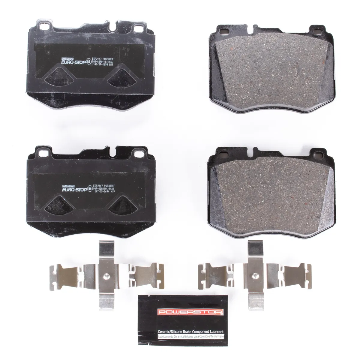 EuroStop ECE-R90 Certified Brake Pad Set product image