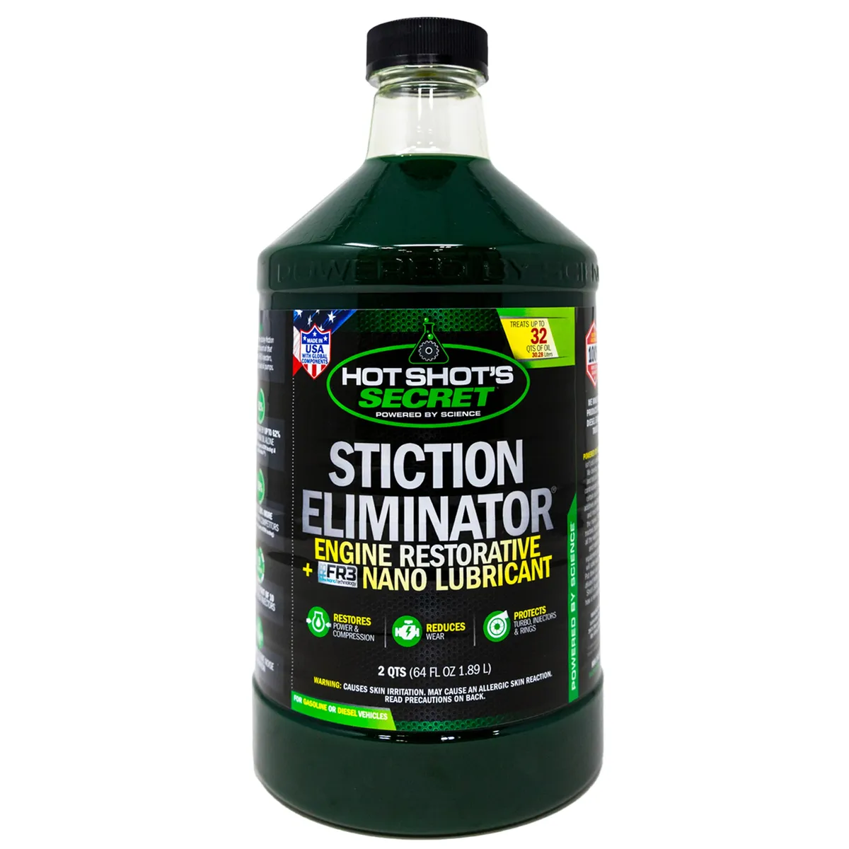 Hot Shot's Secret STICTION ELIMINATOR Engine Oil Additive - 64 OZ product image