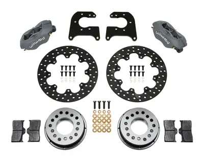 Wilwood Brakes Wilwood FDL Rear Drag Kit Drilled Rotor Mopar-Dana 2.36in Offset
