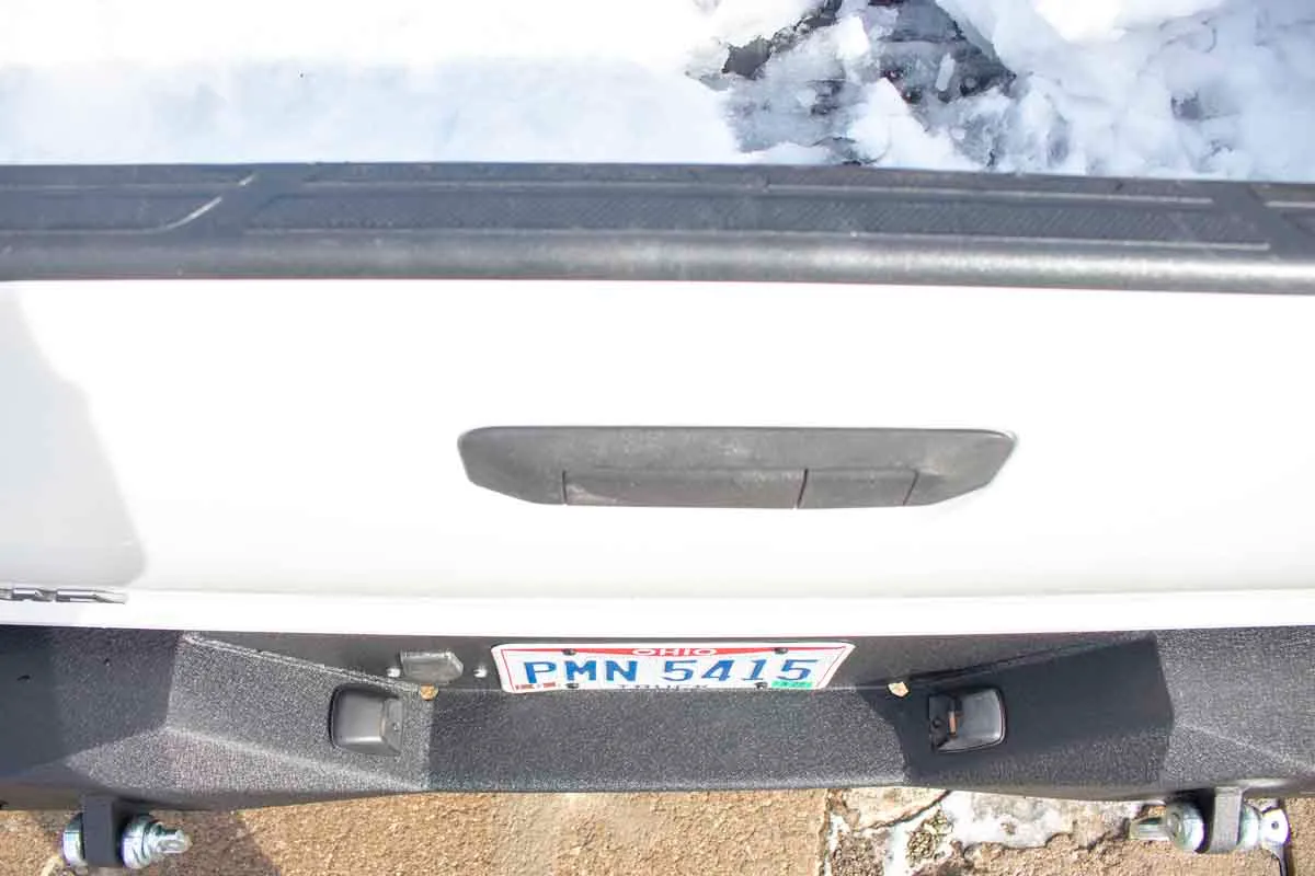 Fishbone Offroad Rear Bumper for 2005-2015 Toyota Tacoma FB22298 product image