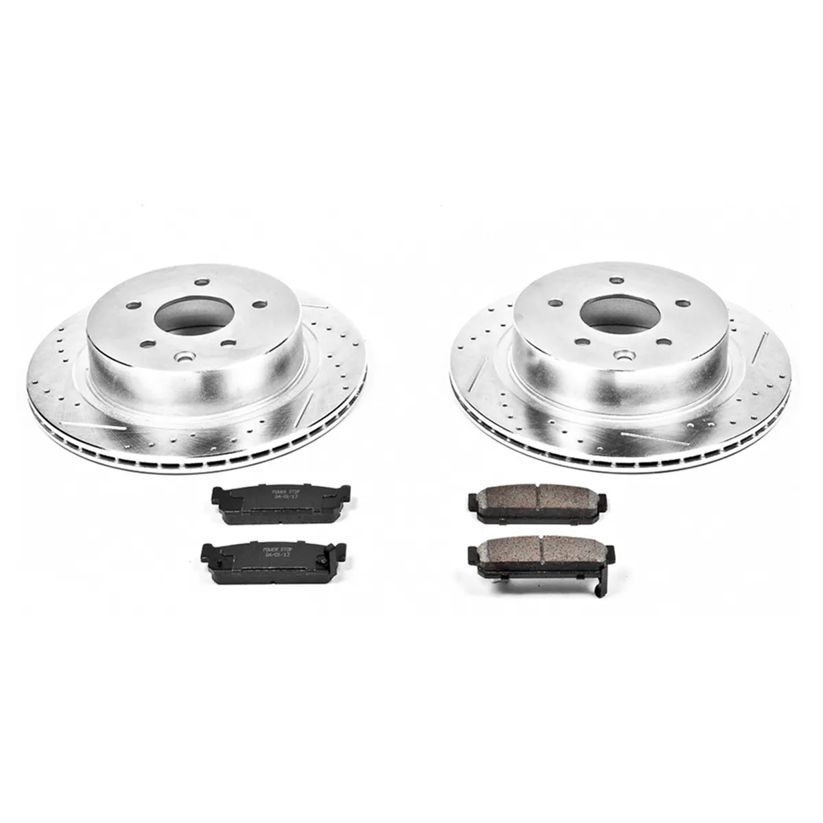 Z23 Evolution Sport Upgrade Kit: Drilled/Slotted Rotors; Carbon-Fiber Ceramic Pads W/Hardware product image