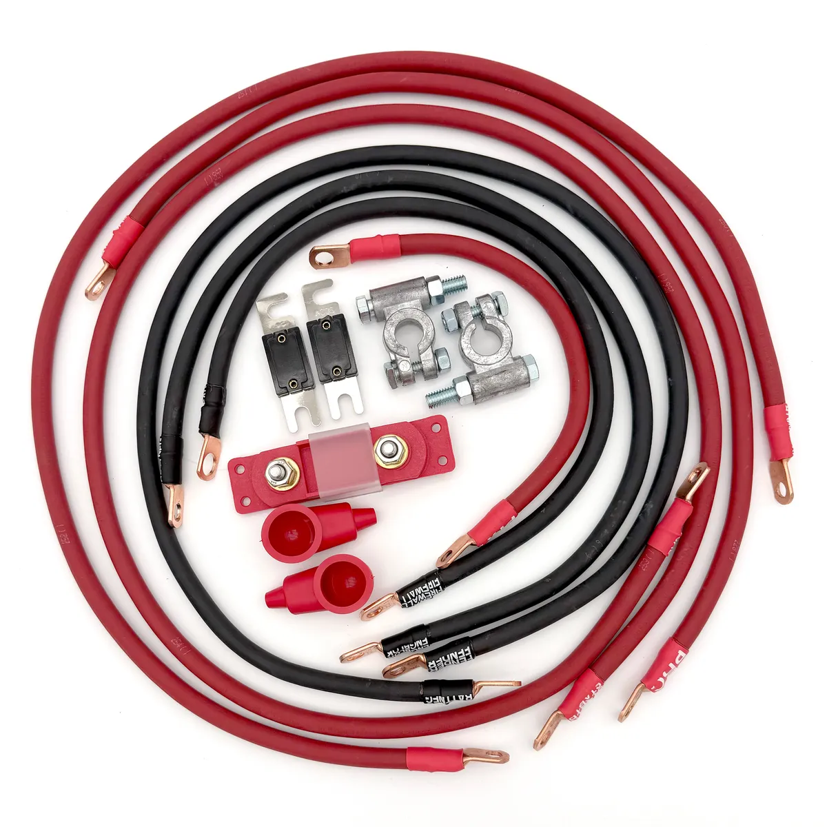 1999-2005 Jeep Grand Cherokee WJ Battery Cable Kit 4.0 Liter 4 Gauge Battery Cable Big7Kits product image