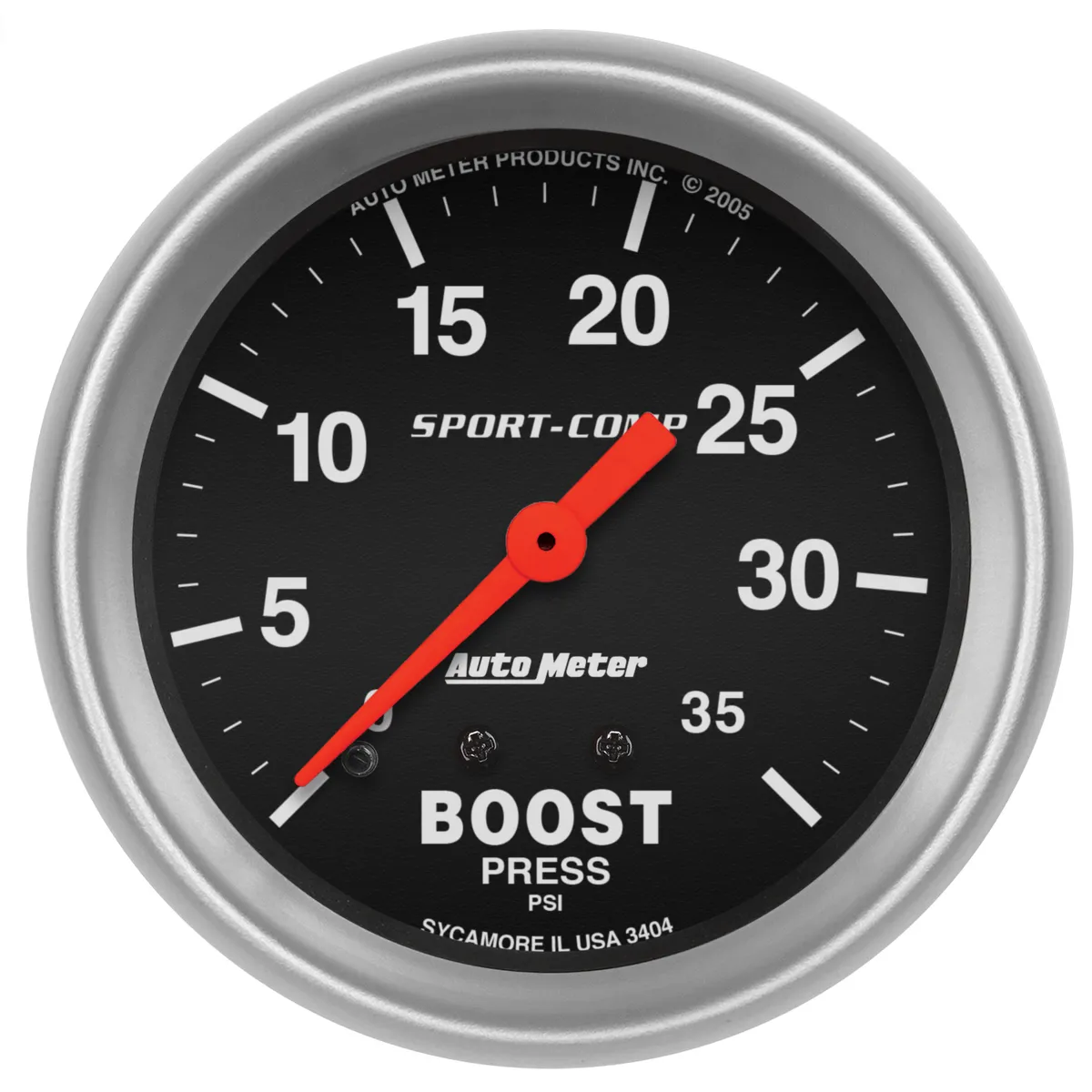 Gauge, Boost, 2 5/8", 35psi, Mechanical, Sport-Comp product image
