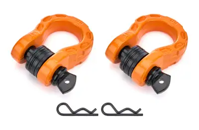 Mile Marker Mile Marker 60-80134-TO 8T Orange Shackle (Set of 2 with box)