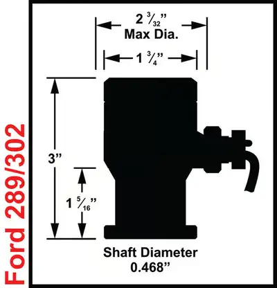 Synergy Manufacturing Ford 289/302 CAM Sync Plug
