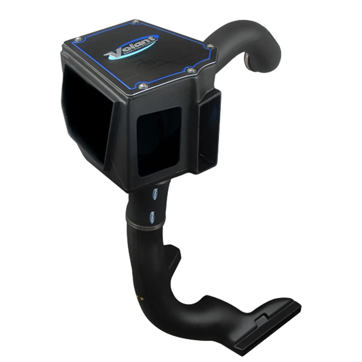 Cold Air Intake Kit; Incl. Closed Filter Box w/RAM Air Scoop/Air Duct/PowerCore® Filter/Connectors/Clamps; product image