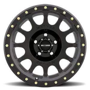 Method Race Wheels Aluminum Wheels 20x9 NV MR305 Bolt Pattern 5 On 139.7 Offset 18 Lip Size 1.42 Matte Black MB Method
