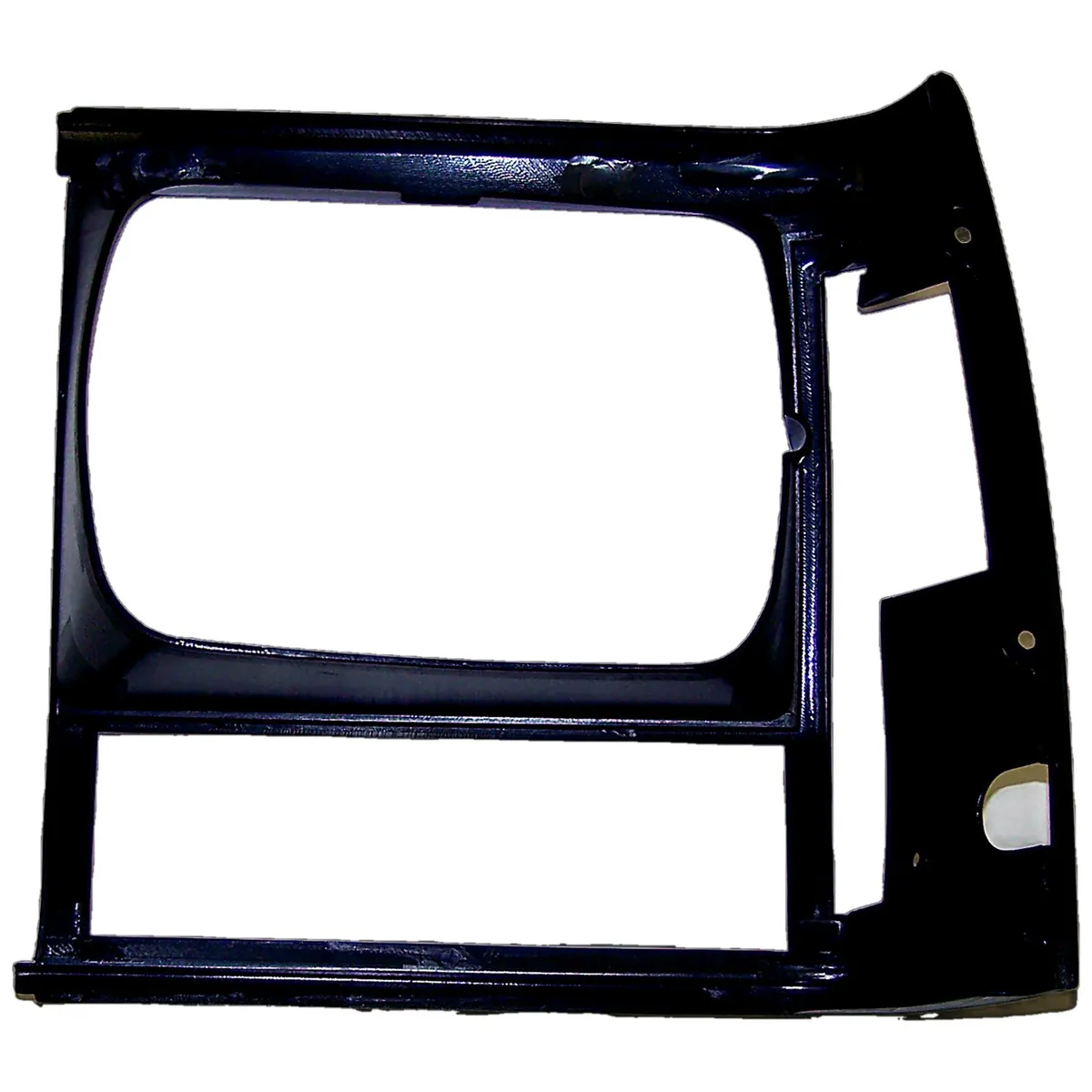1993-1996 Cherokee XJ Right side; Flat Black/Black bezel product image