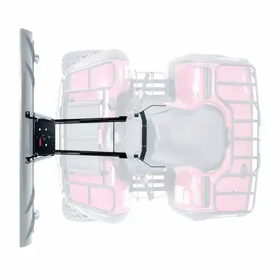 Warn Warn - Center Plow Mount For Suzuki Eiger And King Quad. Requires Warn 103790 Provantage II ATV Center Mount Pushtube And Any Length of Warn Provantage II bl