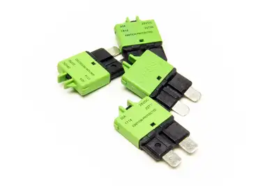 Painless Wiring 30 Amp Circuit Breaker; ATC; 4 Pcs.;