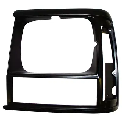 Crown Automotive Jeep Replacement 1991-1992 Cherokee XJ Left side; Black/Black bezel
