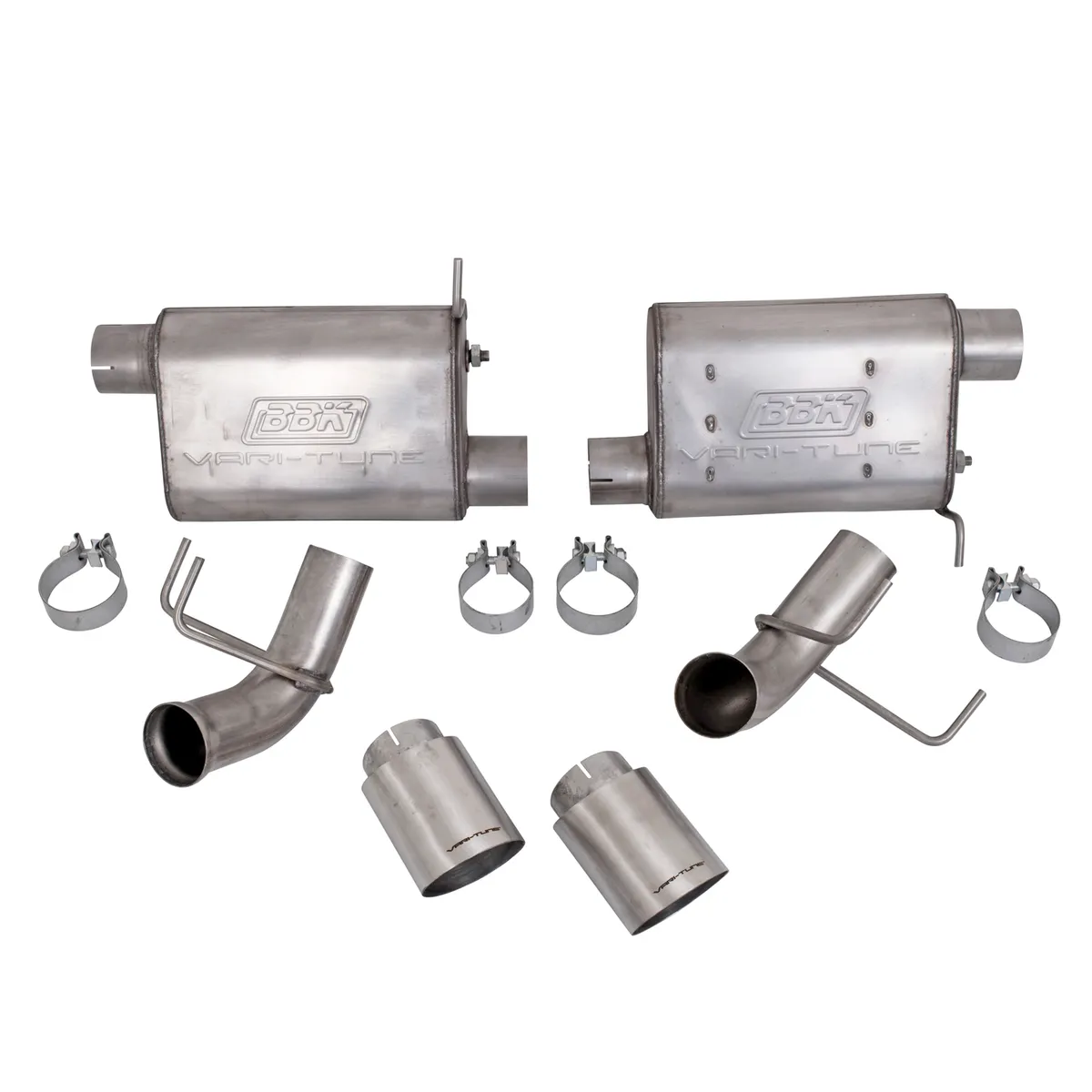 BBK 11-14 Mustang GT BBK Varitune Axle-Back Exhaust Kit Stainless Steel product image
