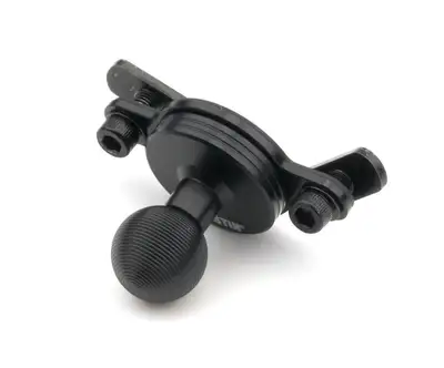 Westin Westin AMPS Compatible 2 Hole 20mm Ball Mount 4 Semi-Gloss Black